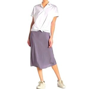 NWT Rag & Bone, Mandy Skirt, Medium in True Steel